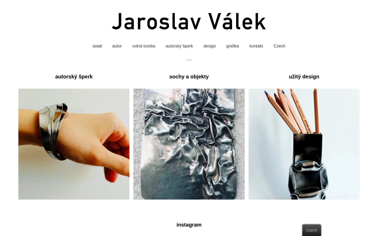 Jaroslav Válek website