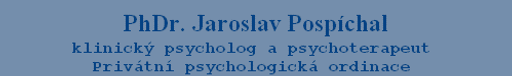 PhDr. Jaroslav Pospíchal logo