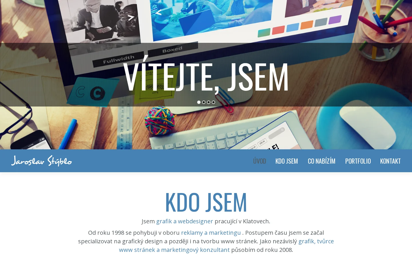 Jaroslav Stýblo - grafické práce website