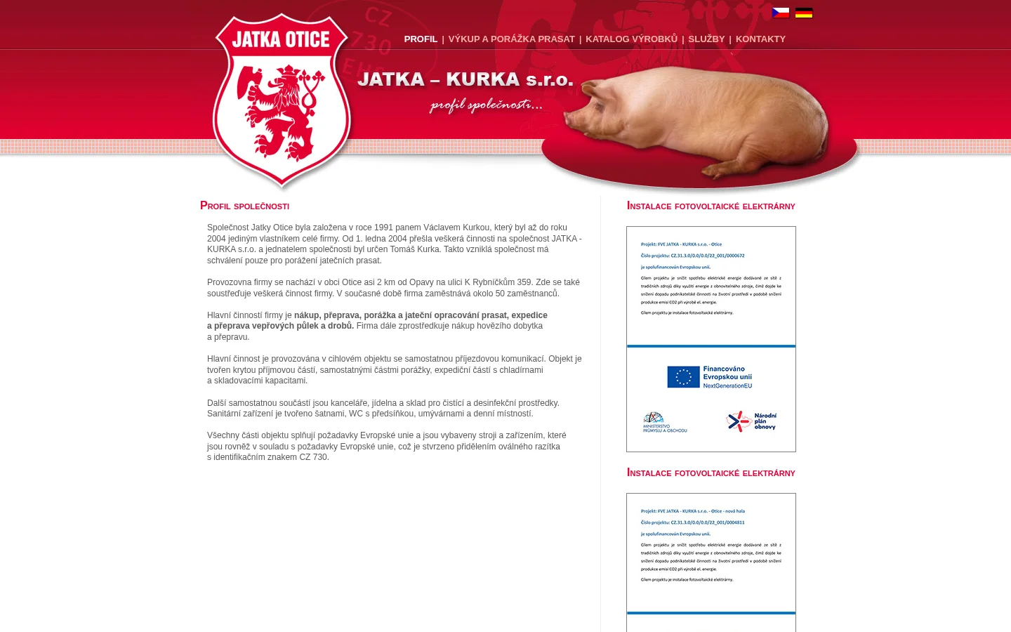 Jatka-Kurka website