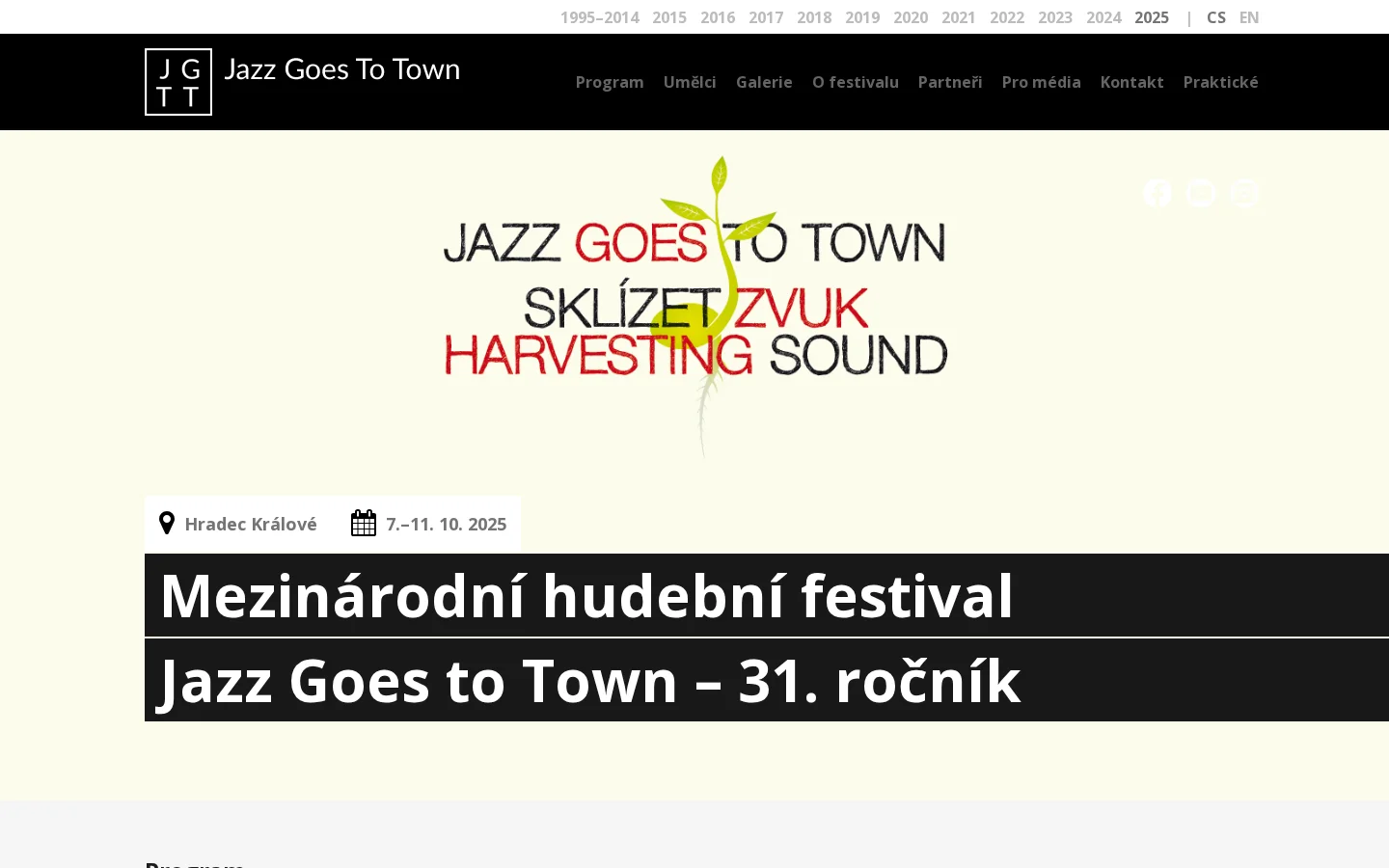 Jazz Goes to Town website