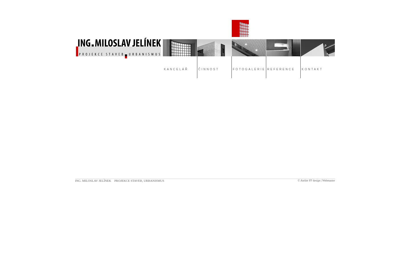 JelínekProjekt website
