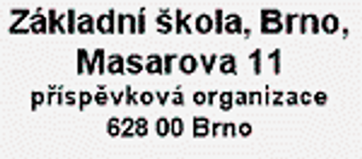 Školní jídelna Masarova logo