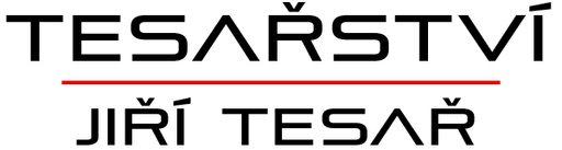 Jiří Tesař - tesařství logo