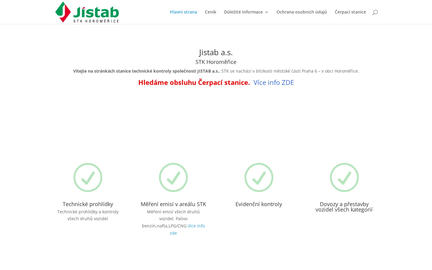 JISTAB - STK Horoměřice website