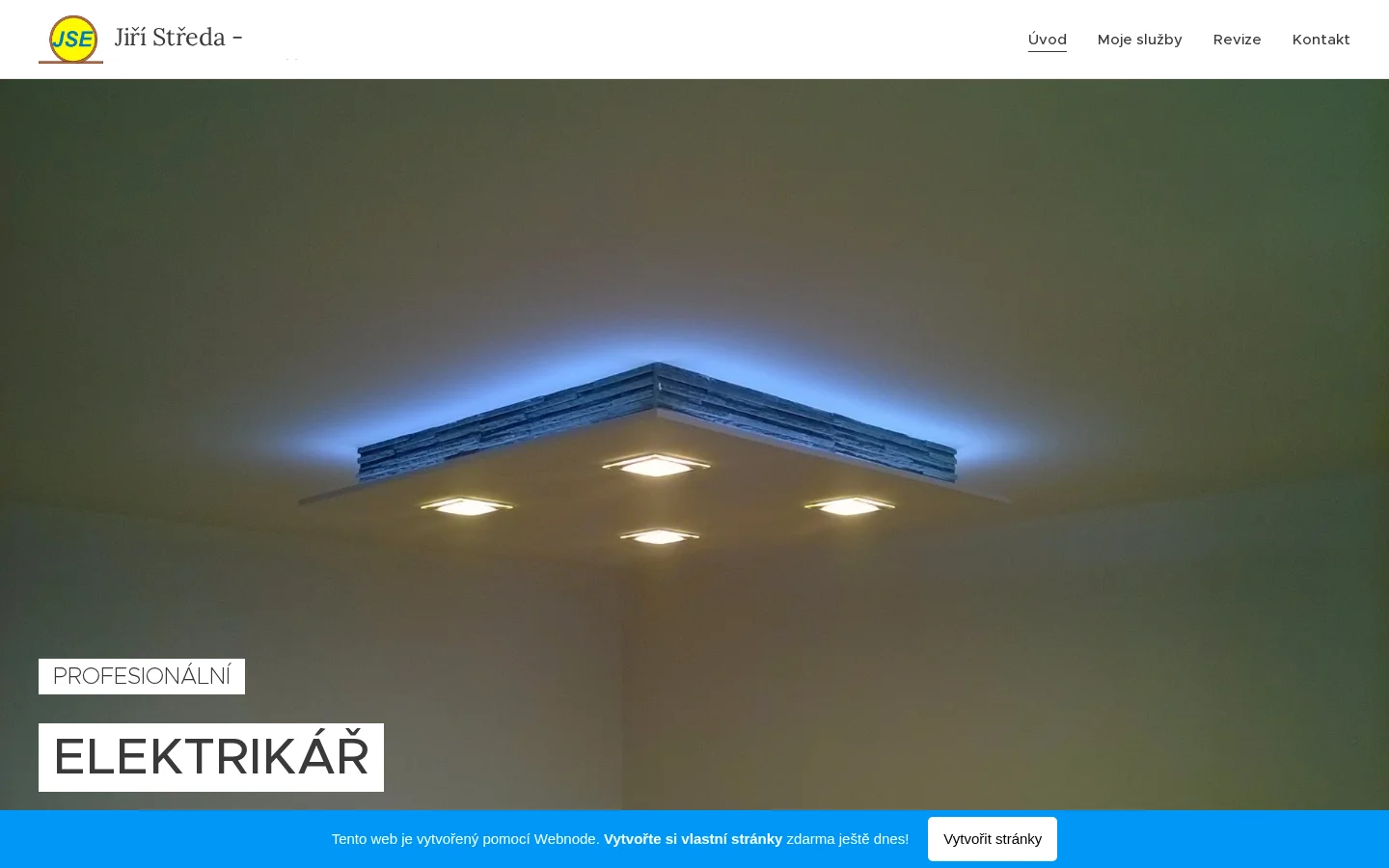 Jiří Středa - ELEKTROSLUŽBY website