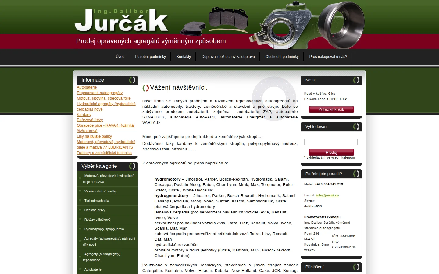 Jurcak website