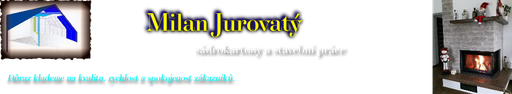 Milan Jurovatý - sádrokartony a stavební práce logo