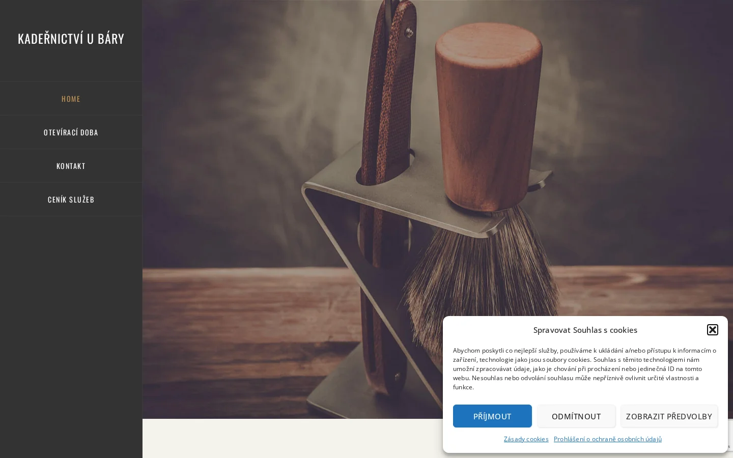 Kadeřnictví u Báry website