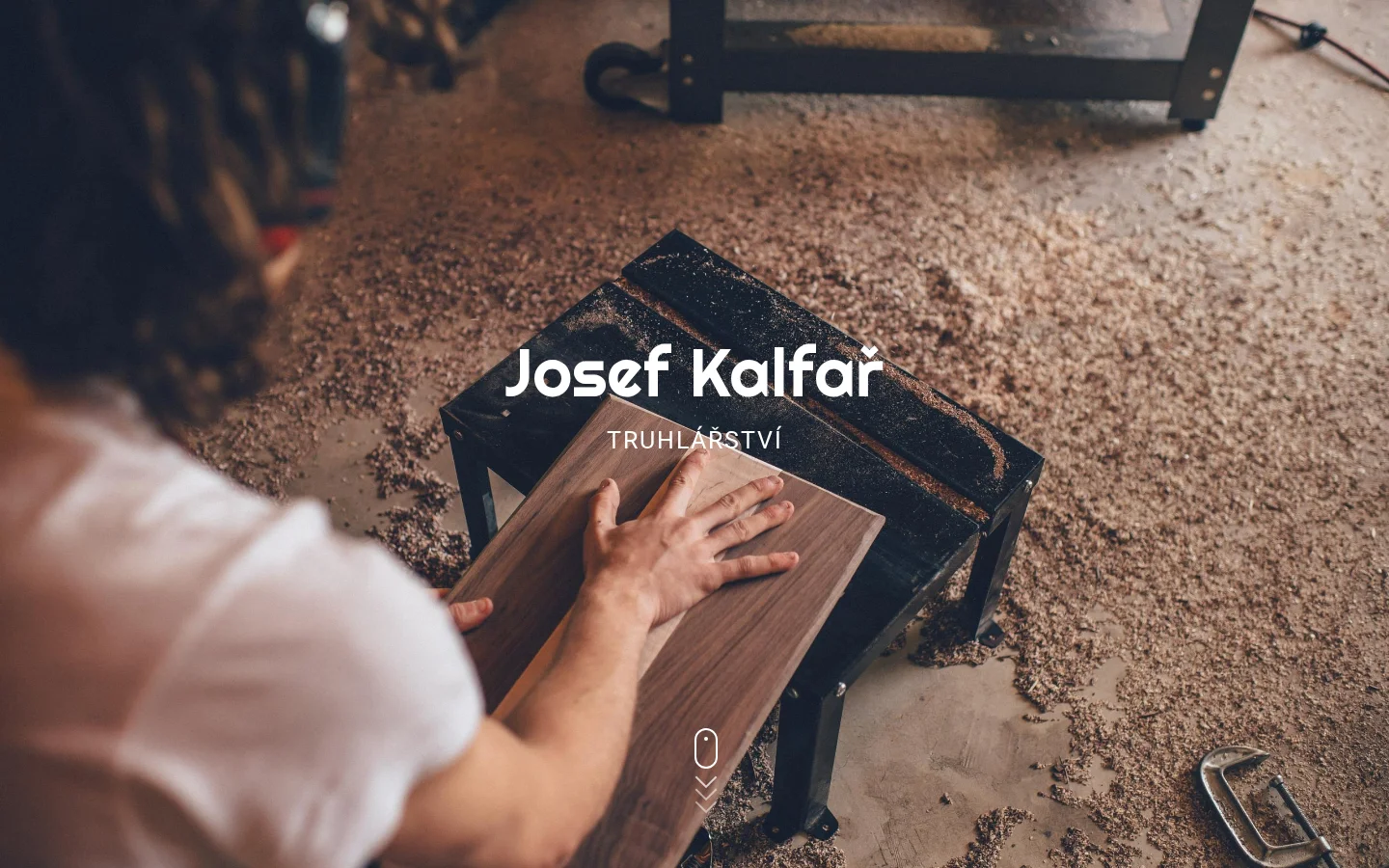 Truhlářství Josef Kalfař website