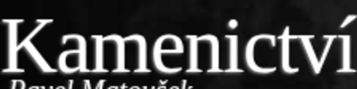 Kamenické práce Matoušek Pavel logo