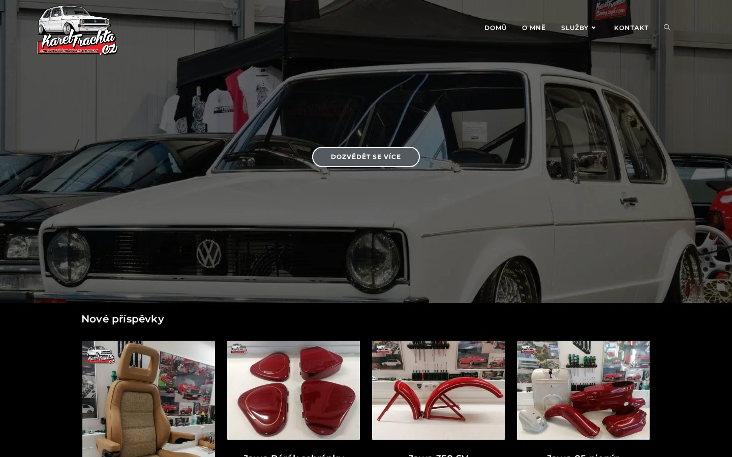 Sportovní úpravy automobilů - Karel Trachta website