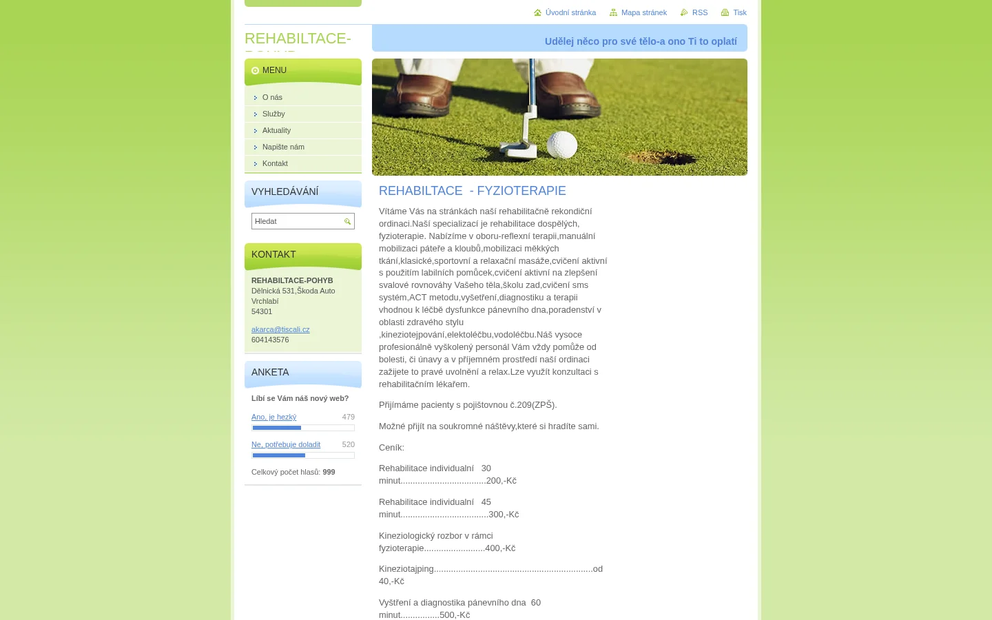 Karolína Wondráčková website
