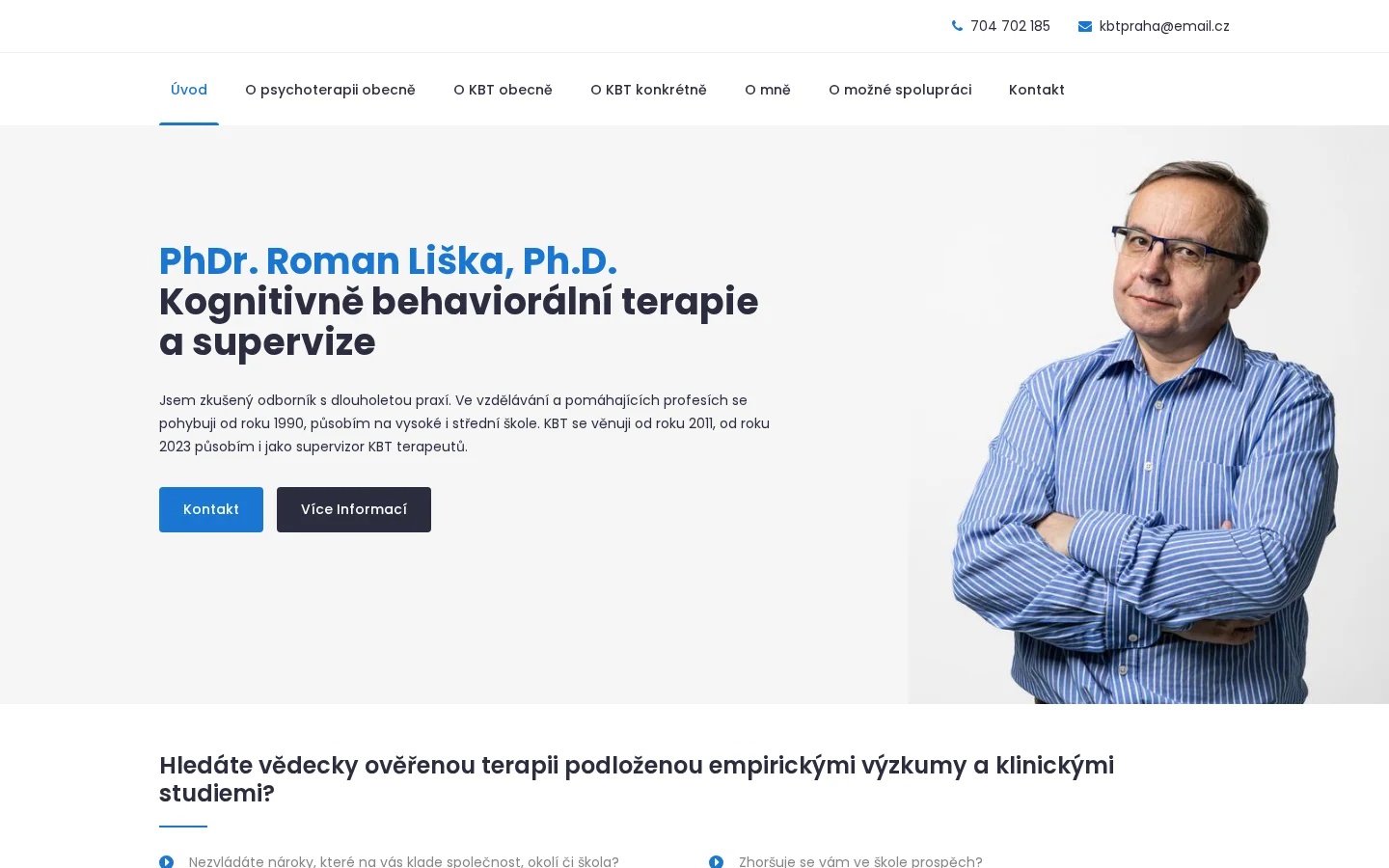 PhDr. Roman Liška, Ph.D. website