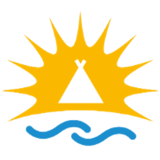 Kemp Sázavský ostrov logo