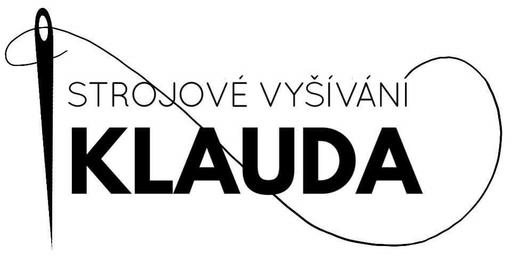 Klauda-strojové vyšívání logo