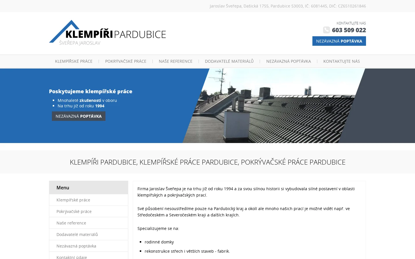 Jaroslav Šveřepa website