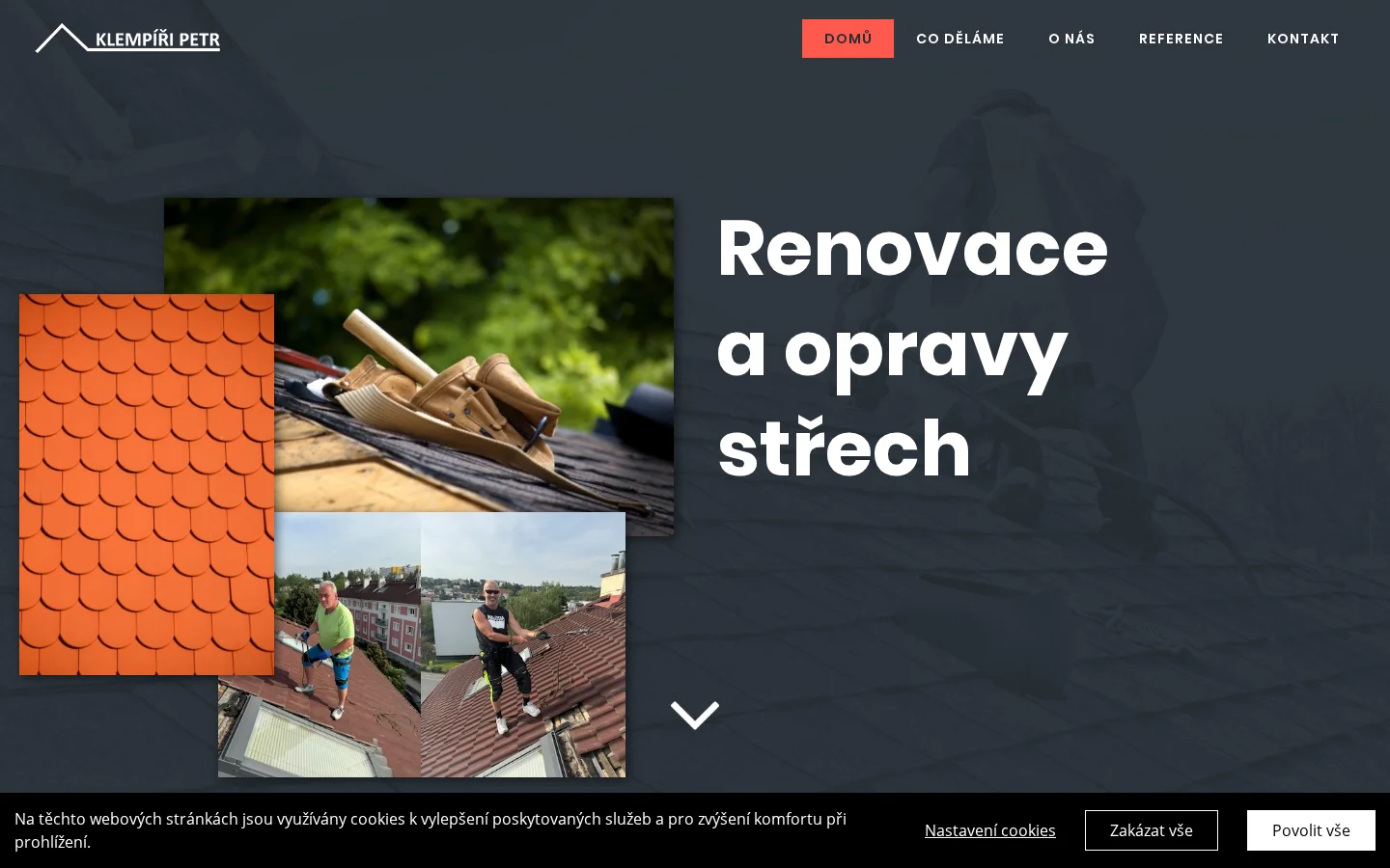 Klempíři Petr website