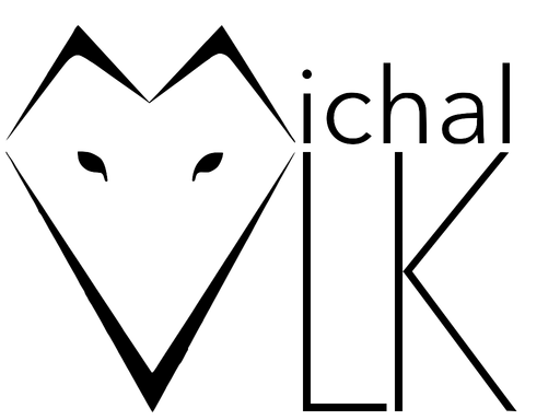 Michal Vlk - knihoVlk logo