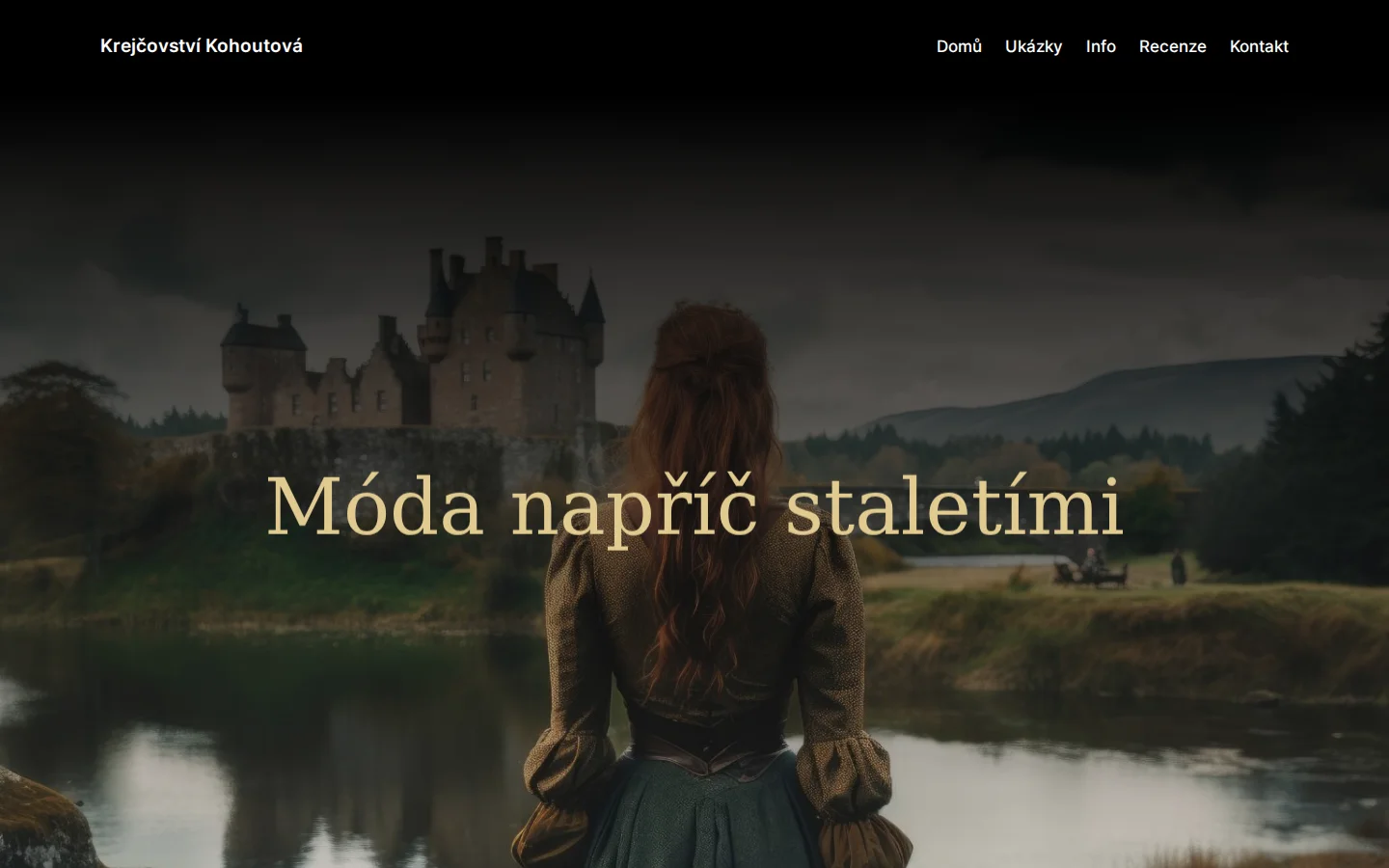 Krejčovství Kohoutová website