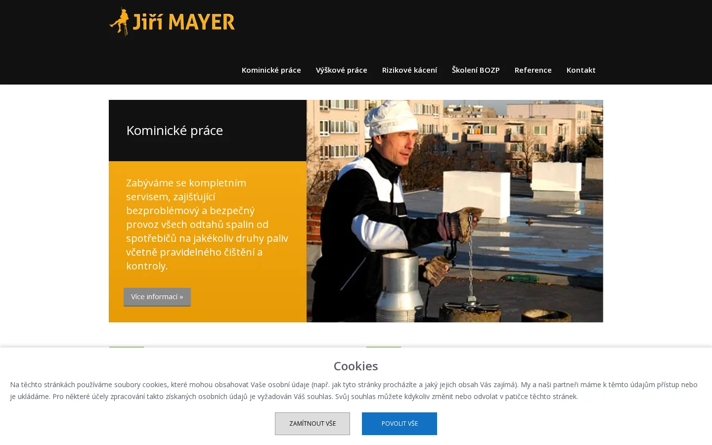 Jiří Mayer website