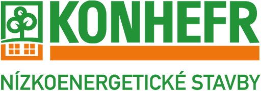 Konhefr, stavby a interiéry logo