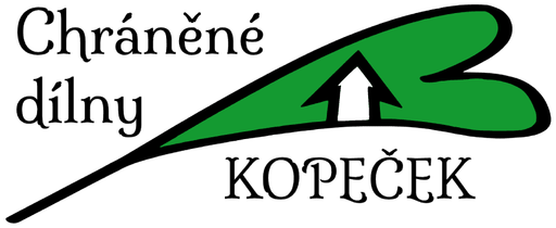 Chráněné dílny Kopeček logo