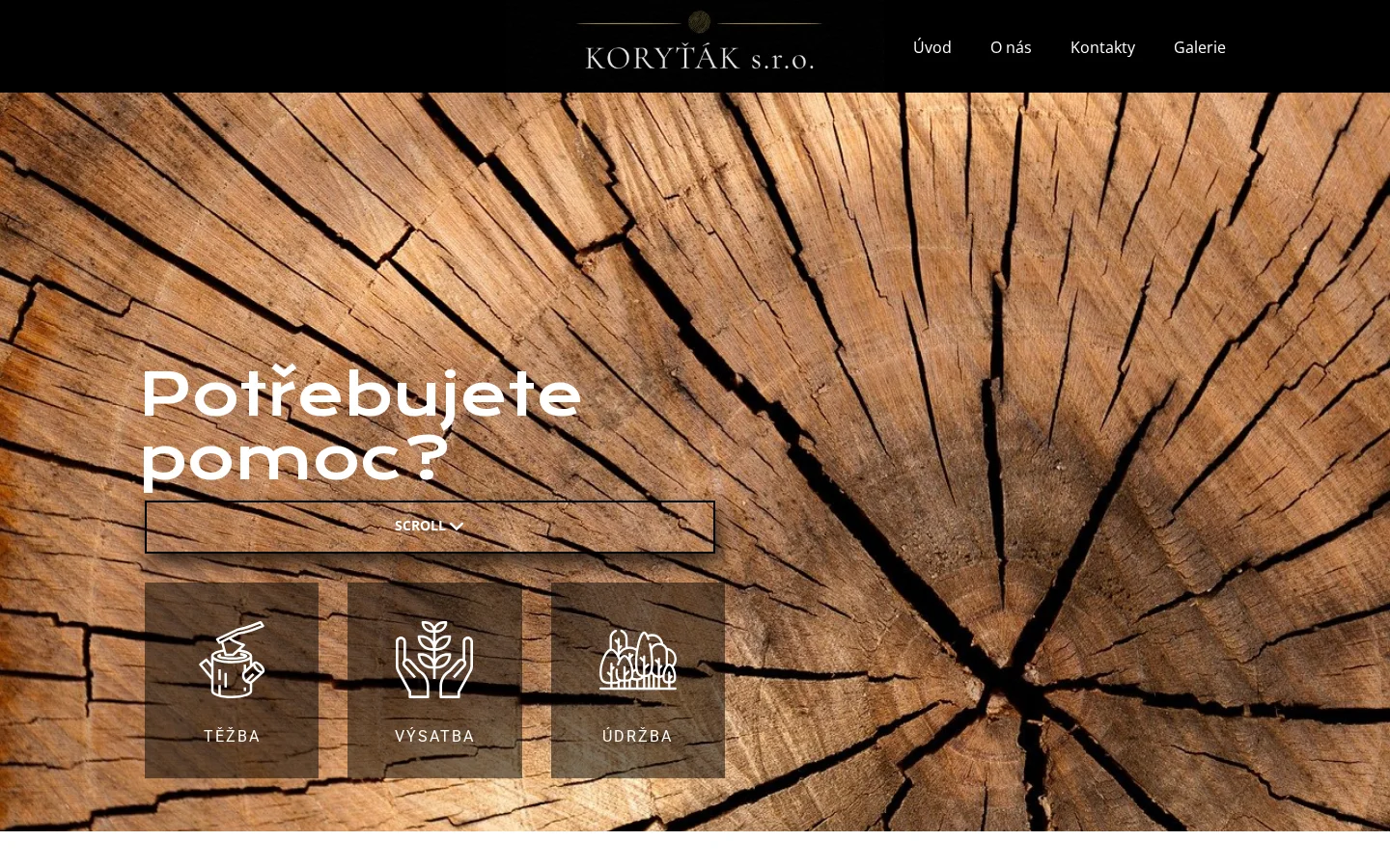 KORYŤÁK, s.r.o. website