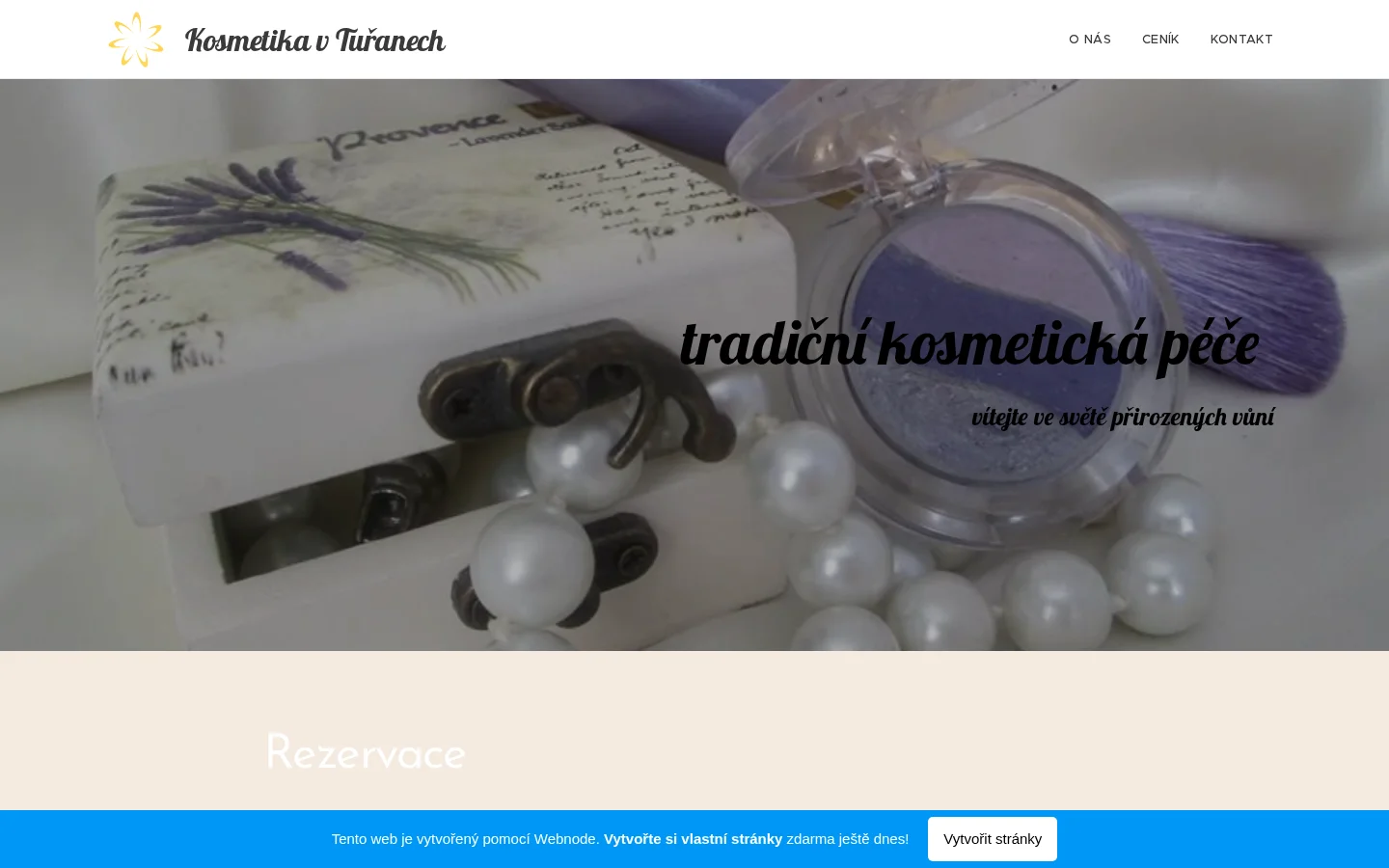 Kosmetika Danuše Vágnerová website