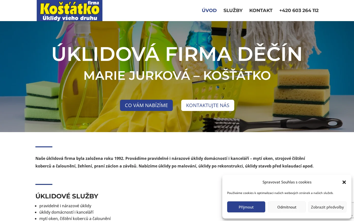 Firma Košťátko website
