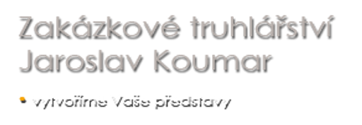 Zakázkové truhlářství Jaroslav Koumar logo