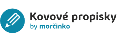 Kovové propisky logo