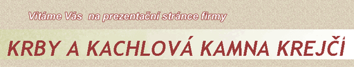 Krby a kachlová kamna Krejčí logo