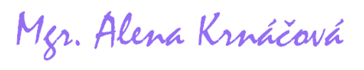 Alena Krnáčová logo