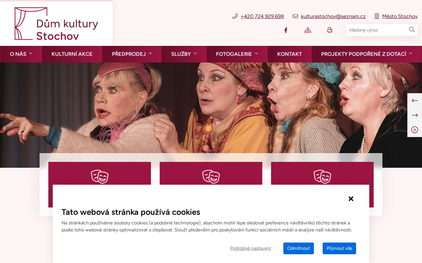 Kino Stochov website