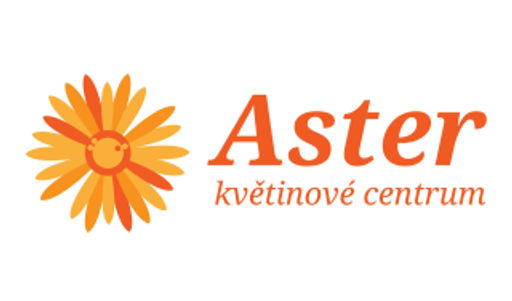 Květiny Aster logo