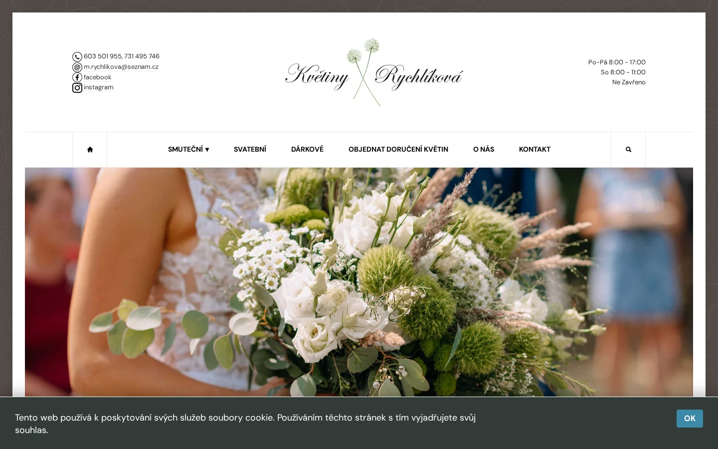 Květiny Rychlíková website