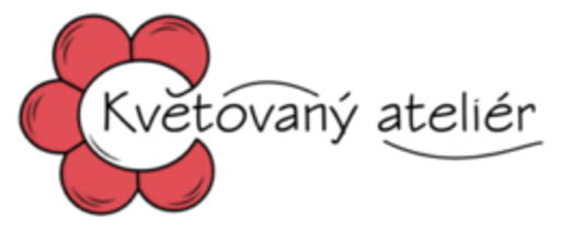Květovaný ateliér logo