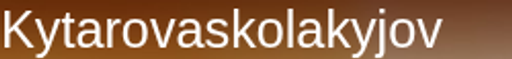 Kytarovaskolakyjov logo