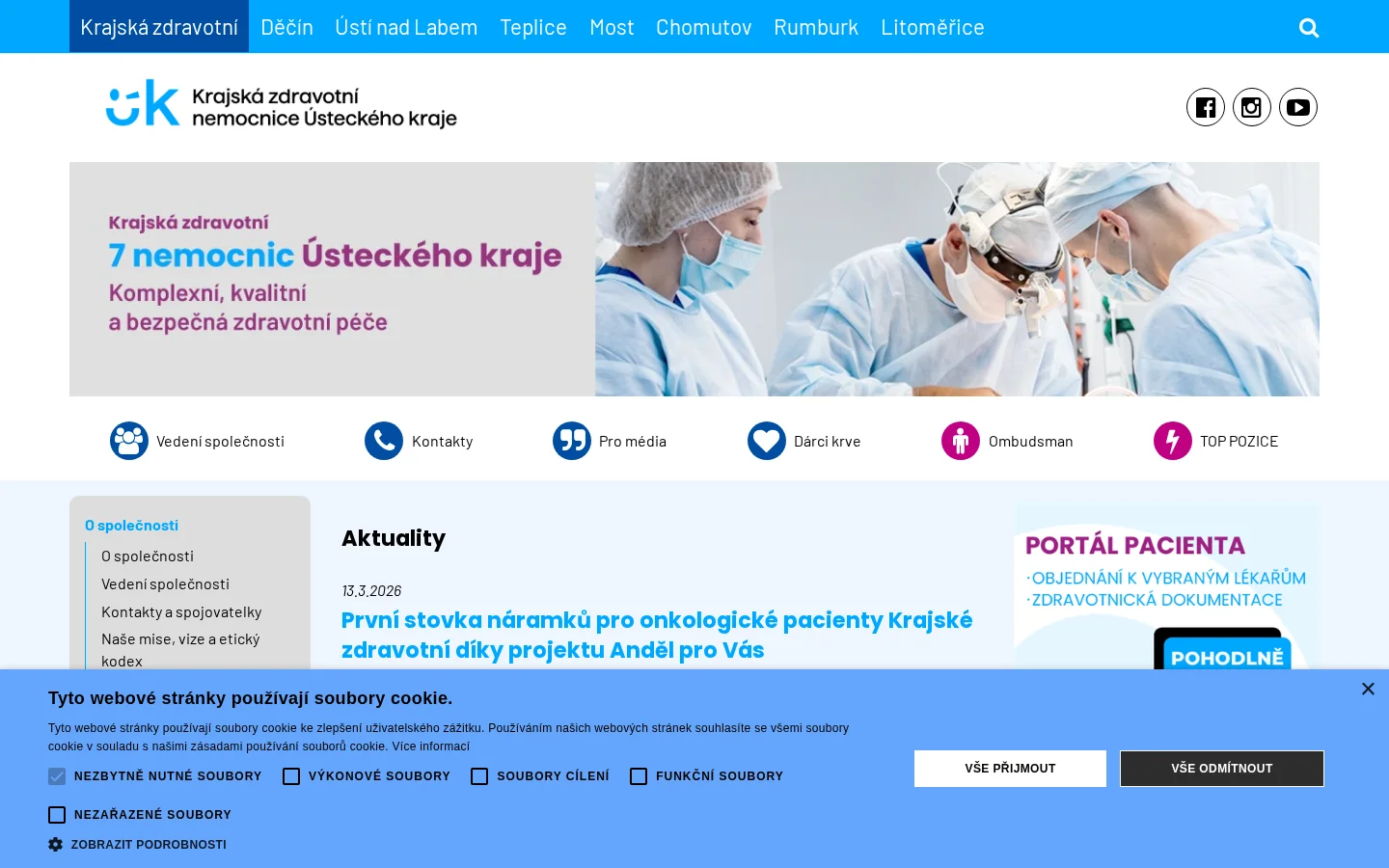 Nemocnice následné péče Ryjice website