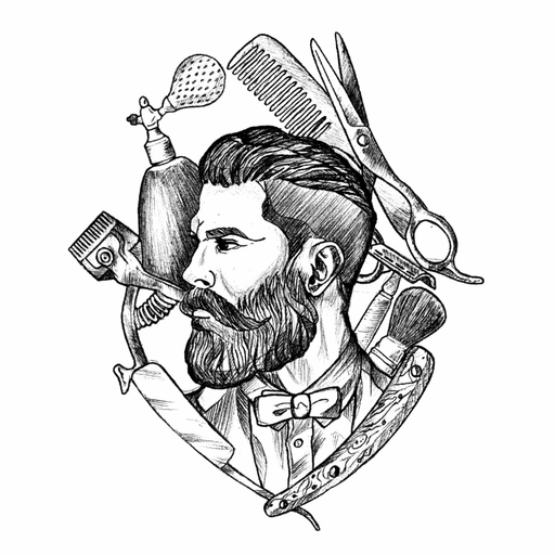 La Kapo barbershop logo