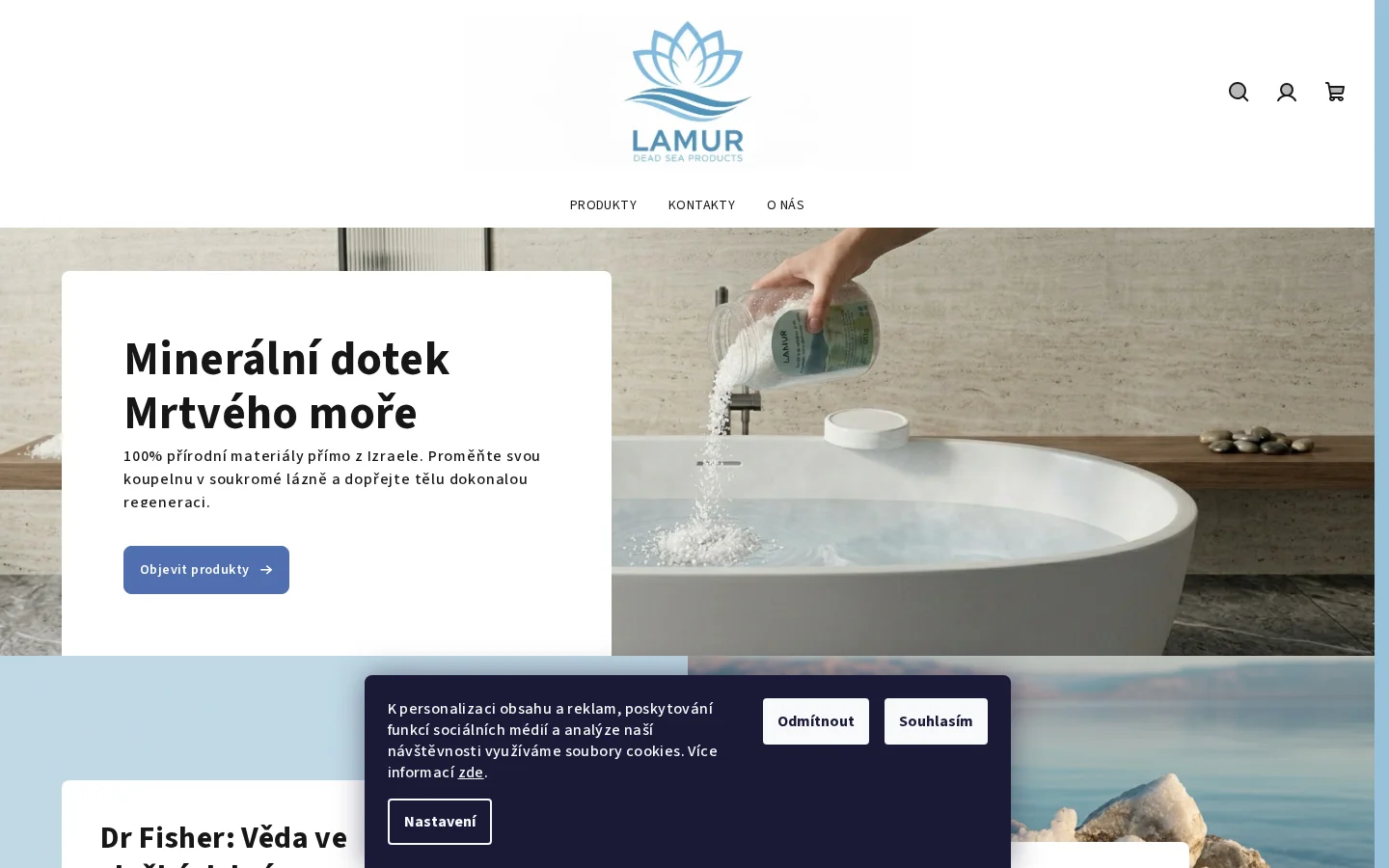Lamur.cz website