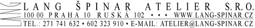 LANG ŠPINAR ATELIER, s.r.o. logo