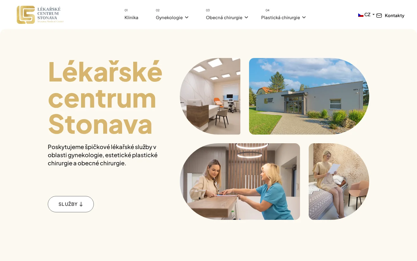 LÉKAŘSKÉ CENTRUM STONAVA, s.r.o. website