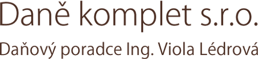 Daňový poradce Ing. Viola Lédrová logo