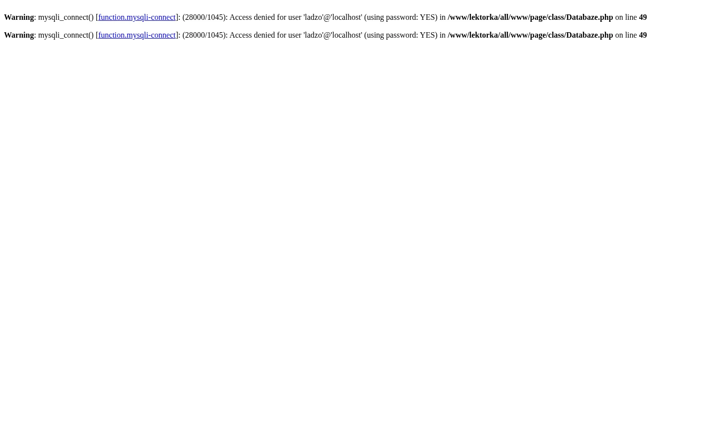 lektorka.eu website
