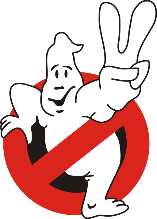 Letní tábor společnosti přátel Ghostbusters logo