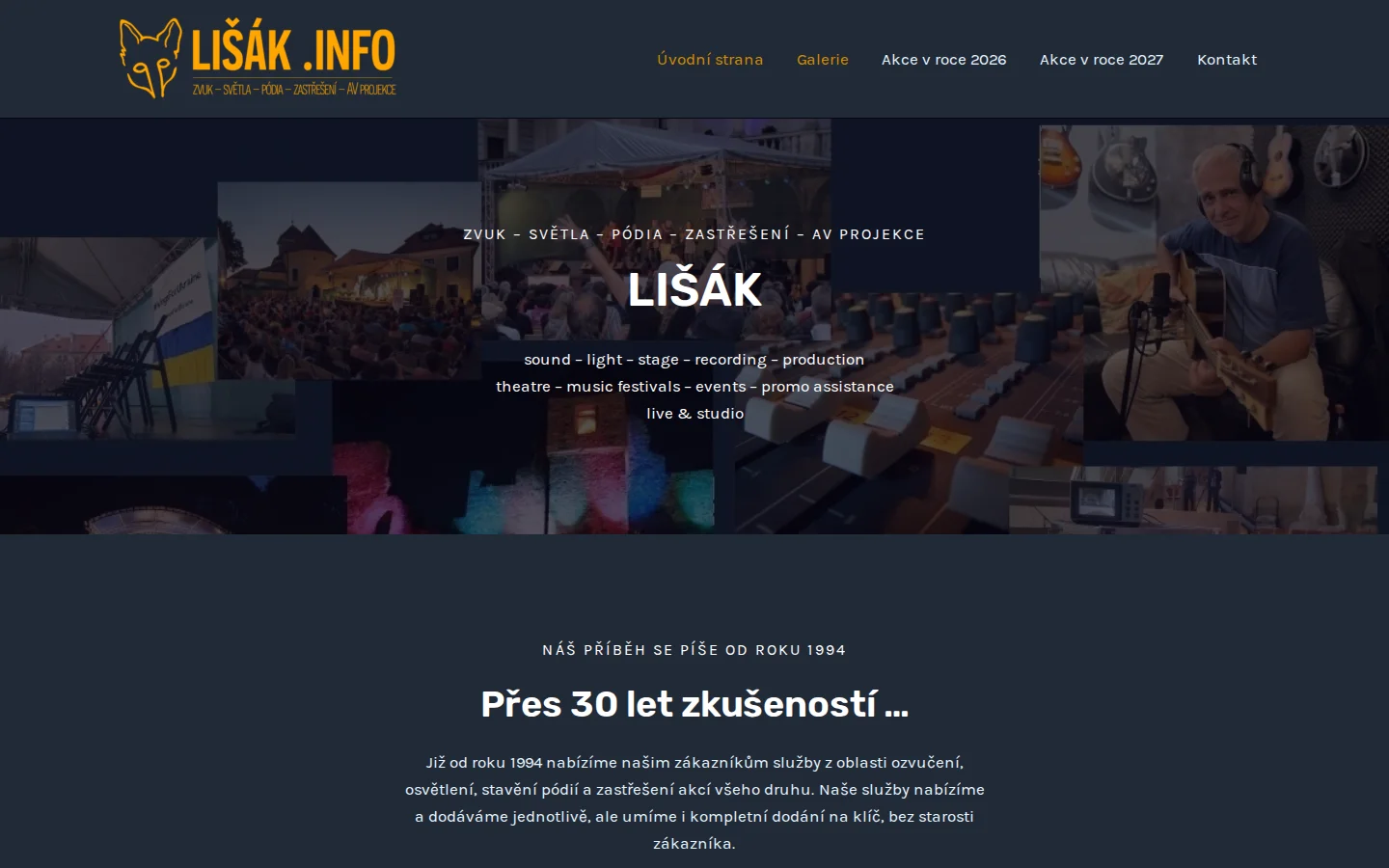 LI&Scaron;&Aacute;K website