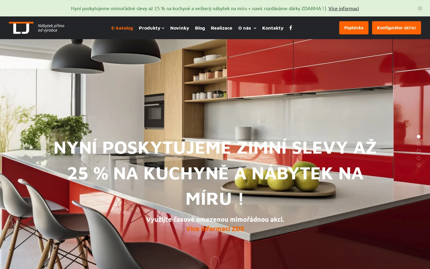 LJ KUCHYNĚ NA MÍRU website