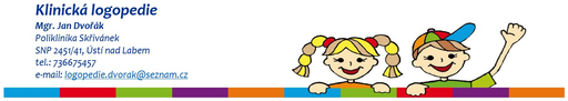 Klinická logopedie Mgr. Jan Dvořák logo